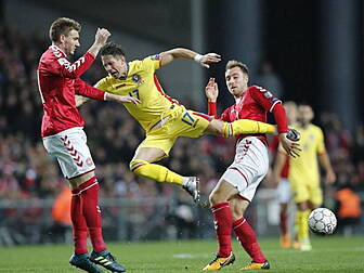 Denmark stand between Ireland...